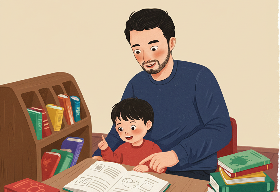 Ayah Sebagai Mitra Belajar: Kunci Sukses Kognitif Anak
