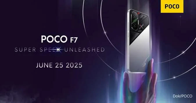 Poco F7 5G Rilis Juni 2025, Harga Rp4–5 Jutaan