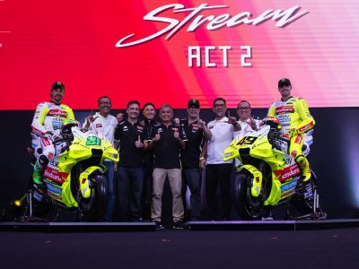 Jakarta Jadi Saksi Peluncuran Livery Baru Tim VR46 Bareng Rossi