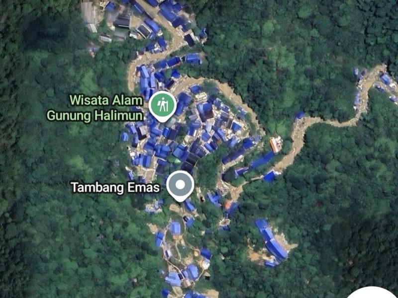 Aksi Penambang Liar "Kepung" Gunung Halimun Salak