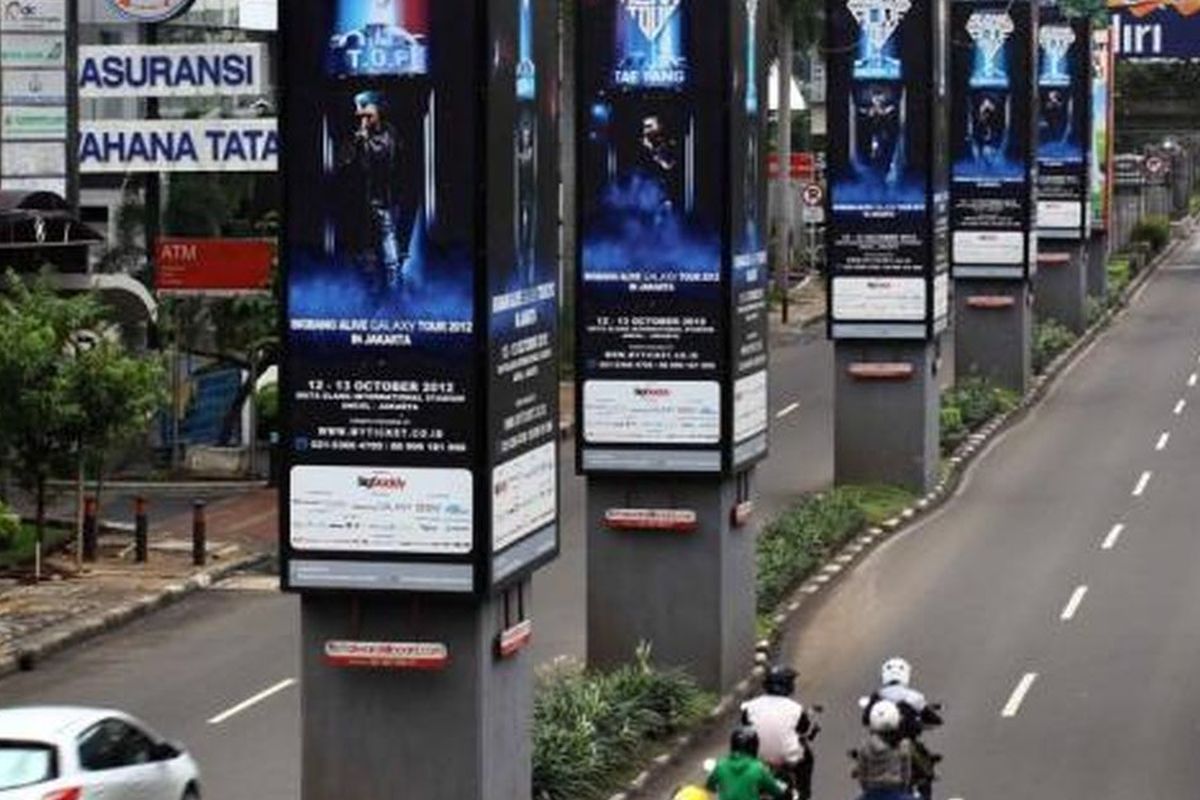 Rasuna Said: Tiang Monorel Di Bongkar, Pedestrian Di Perlebar