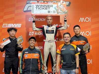 Podium Puncak Barcode E-Sprint Milik Julio Prost
