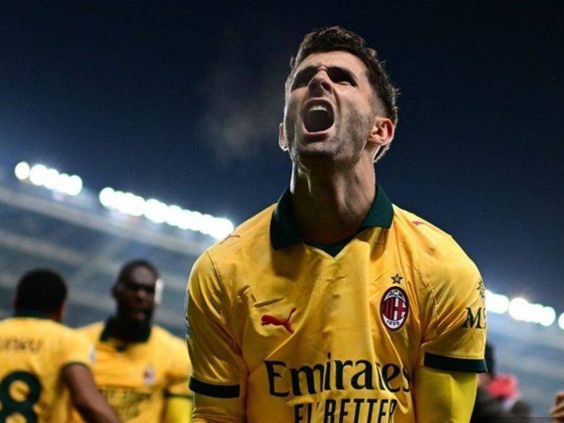 AC Milan Taklukkan Lawan, Berkat Gol 'Si Demam' Pulisic