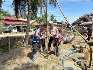 Kapolda Aceh Bangun Sumur, Warga Dapat Air Bersih