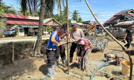 Kapolda Aceh Bangun Sumur, Warga Dapat Air Bersih