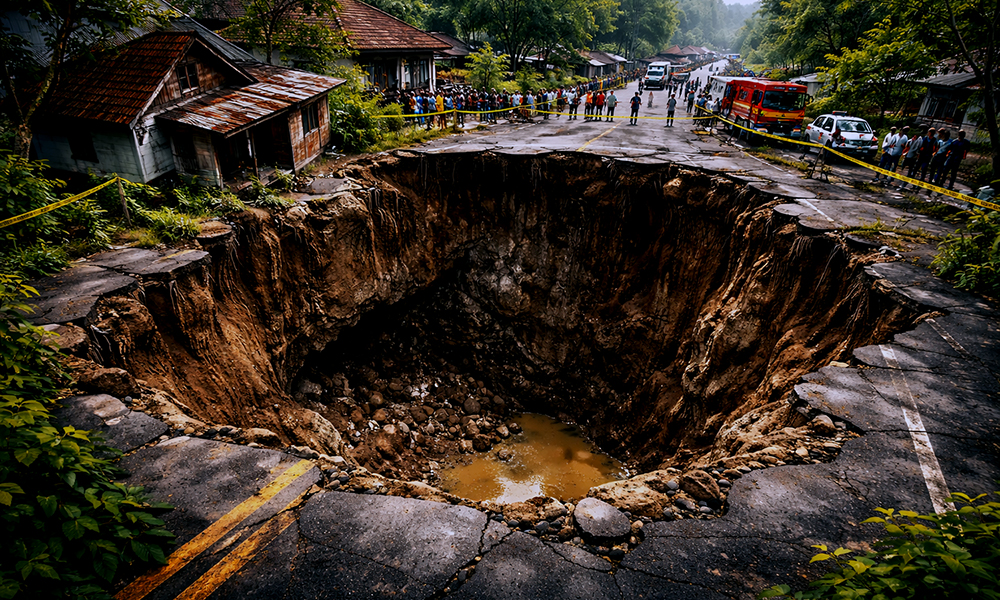 BRIN Buka Suara: Ada Wilayah RI Yang Rawan Tanah Bolong