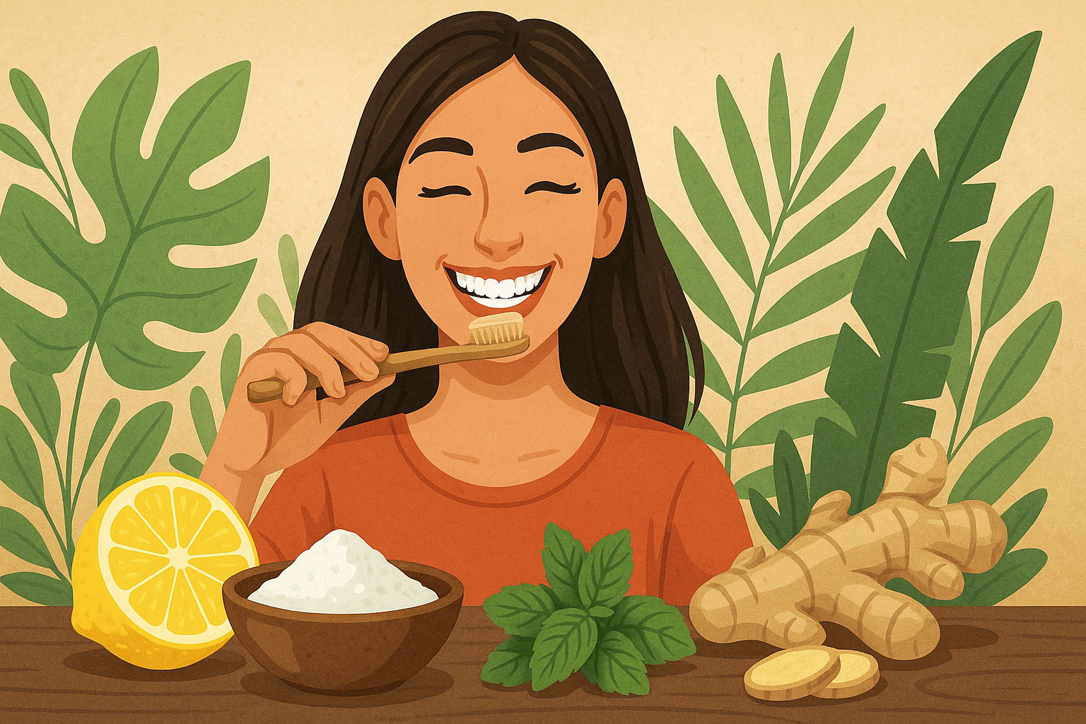 Modal Bahan Dapur, Ini Cara Alami Memutihkan Gigi
